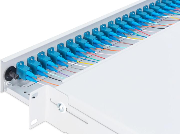 Produktbild Digitus LWL Spleissbox, bestückt, LC, OS2