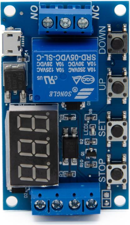 Produktbild Purecrea 5-30V Trigger Zeitrelais Modul mit USB