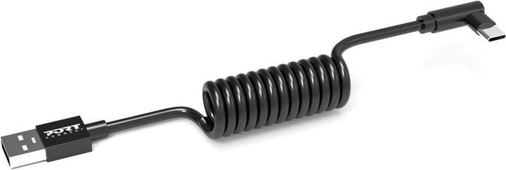 Port Designs PORT CONNECT Spring cable USB-A do USB-C, 10 PACK, 900063/10 (0.70 m)