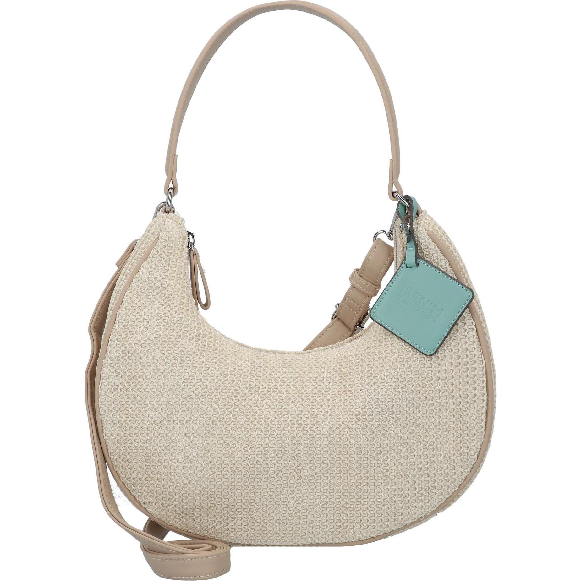 Tom Tailor, Handtasche, Ivona Schultertasche 30 cm, Beige