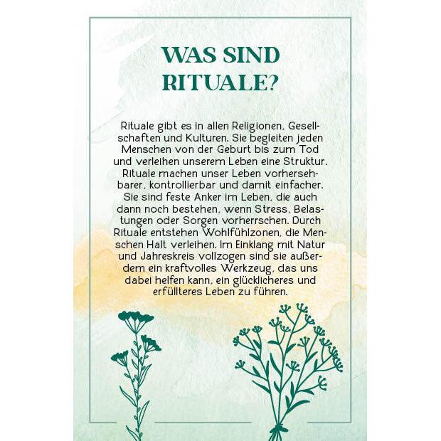 Thumbnail - Kartenbox: Rituale für die Seele - 64 Karten für spirituelle Kraft und Energie, Ratgeber von Beate Tschirch