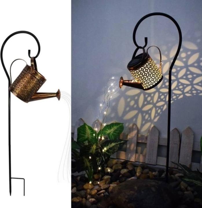 Cover-Discount Gartenstecker LED Solar Giesskanne (200 lm, IP44)