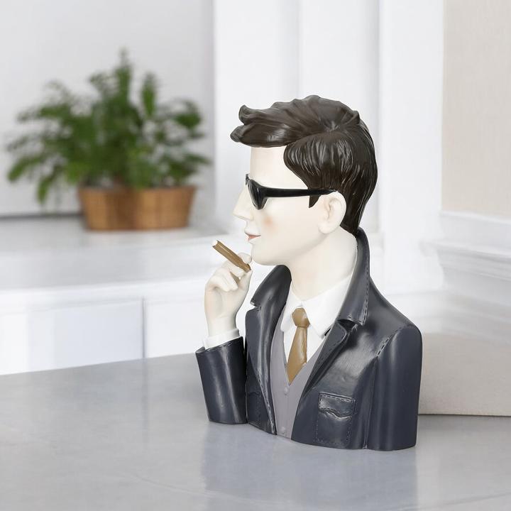 Image du produit Casablanca by Gilde Gentleman avec un cigare (5 cm)