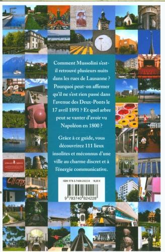 Produktbild 111 Lieux à Lausanne à ne pas manquer (Französisch, Ulrich Doepper, Pierre Thomas, Michel Zendali, 2024)