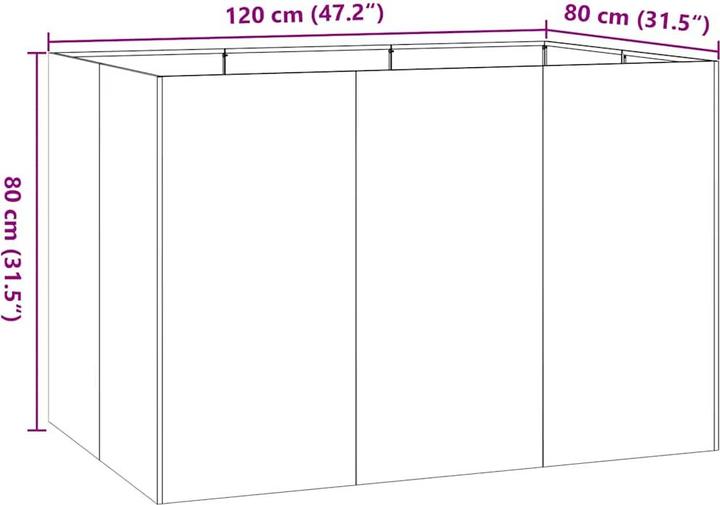 Produktbild vidaXL Pflanzkübel