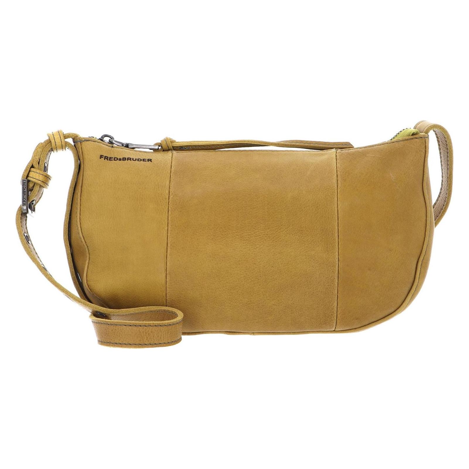 FredsBruder, Damen, Handtasche, My Old Friend Round Crossbag, Gelb