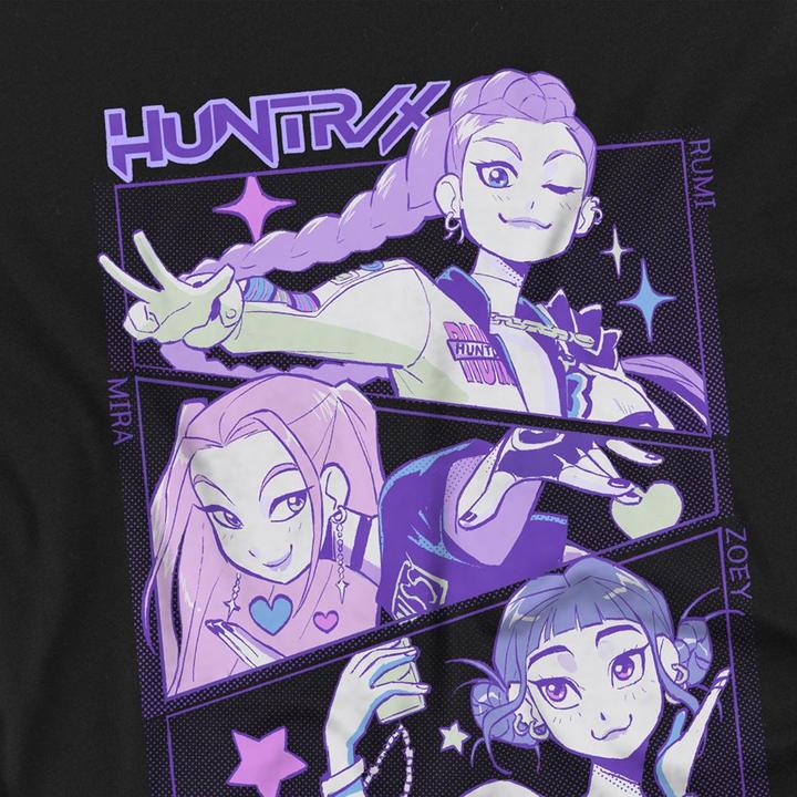 Immagine prodotto K-Pop Demon Hunters HuntrX Anime TShirt (140, 146)
