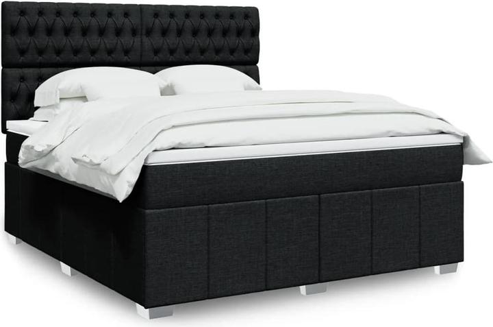 vidaXL Bo x springbett mit Matratze 180 x 200 cm Stoff (180 x 200 cm)
