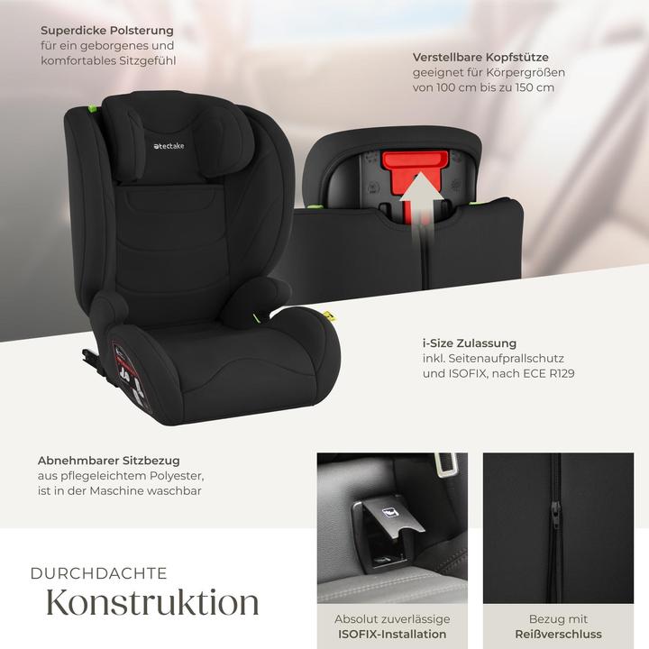Produktbild tectake Levi (Kindersitz, ECE R129/i-Size Norm)