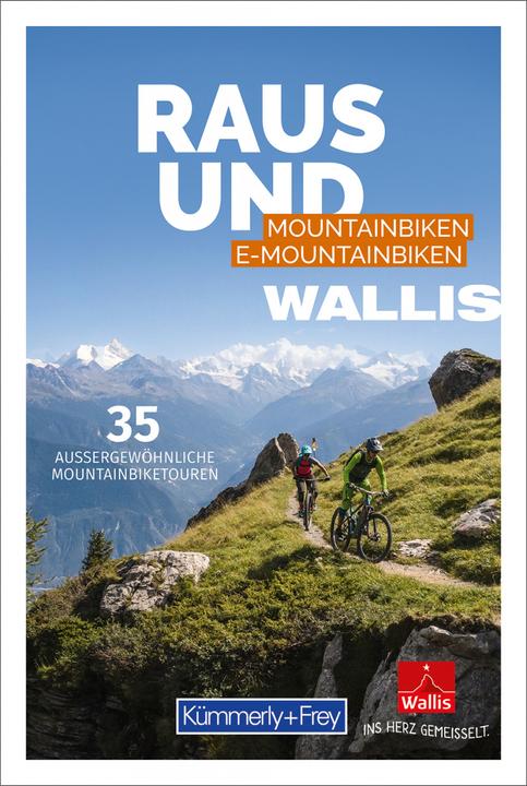 Actual product image Wallis Raus und Mountainbiken | E-Mountainbiken (German, Hallwag Kümmerly+Frey AG, 2022)