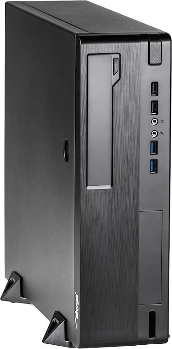 Actual product image Akyga AK-502-02BK computer case midi tower (mATX, Flex ATX)