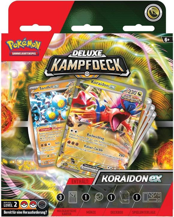 Pokémon TCG présentoir League Battle Decks August 2024 *ALLEMAND* (Duits, Dek)