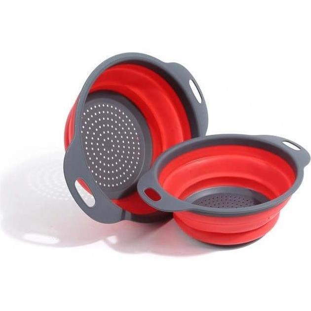 Thumbnail - JTI Set aus faltbarem Sieb, Küchensieb, Grau