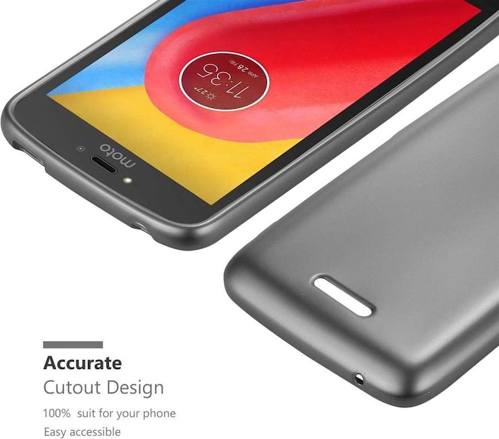 Produktbild Cadorabo TPU Matt Metallic Cover (Motorola Moto C Plus)