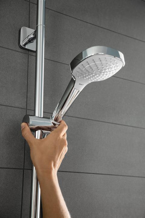 Produktbild hansgrohe HG Handbrause Croma Select E Multi DN 15 EcoSm Version 9 l/min weiss/chrom (3 Strahlarten, 16 l/min)