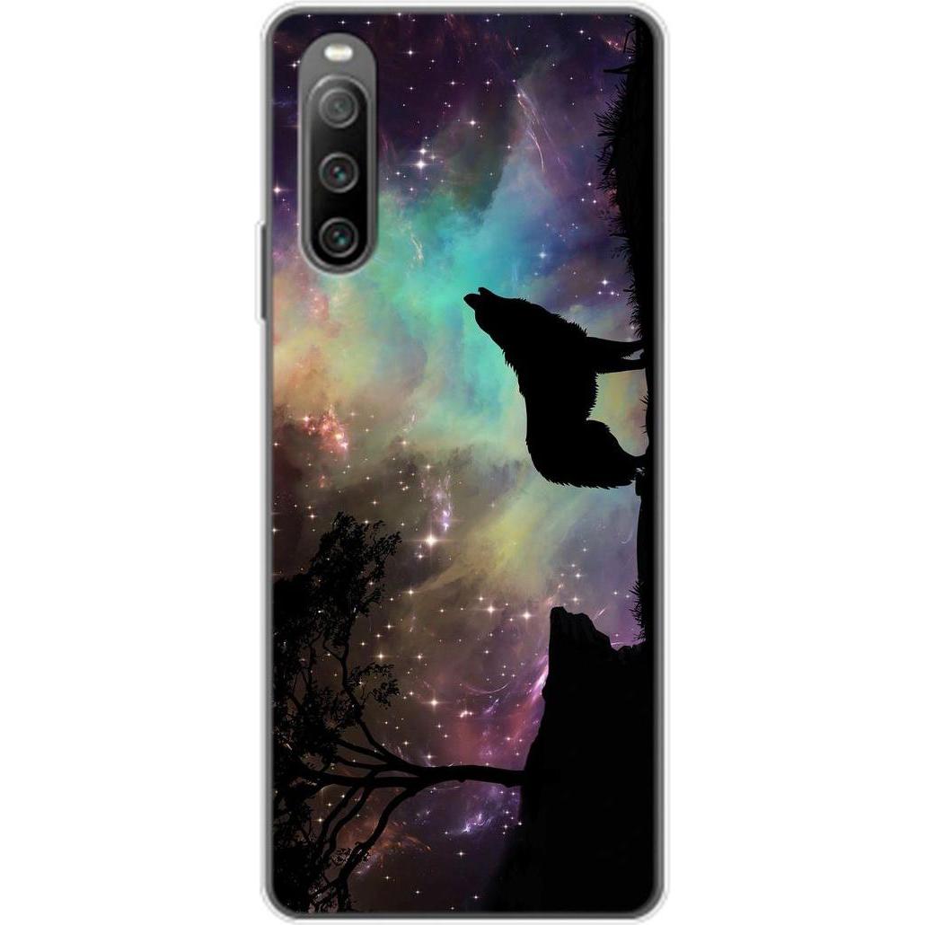 König Design Hülle Handy Schutz für Sony Xperia 10 IV Case Cover Tasche Bumper Etuis TPU Neu (Sony Xperia 10 IV), Smartp...