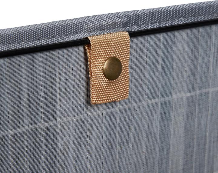 Actual product image Relaxdays Bamboo Storage Basket (1 x, 31 x 31 x 20 cm)