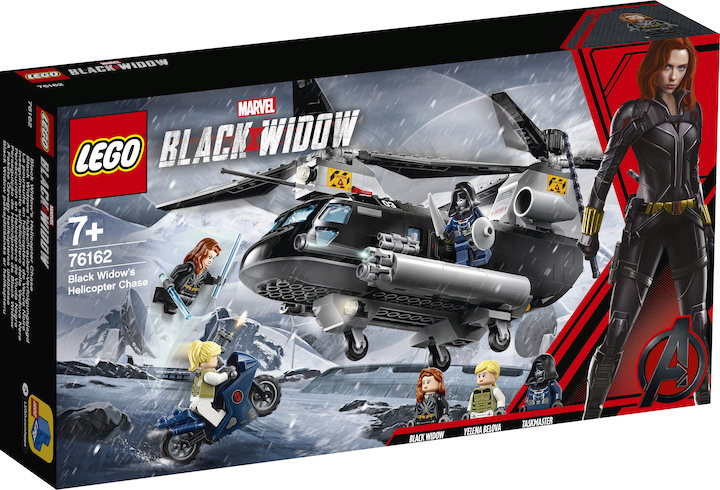 Actual product image LEGO Black Widows Helicopter Chase (76162, LEGO Marvel)