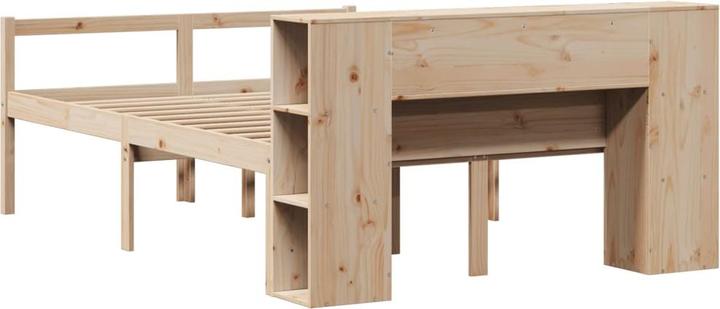 Image du produit vidaXL Bett mit Regal (135 x 190 cm)