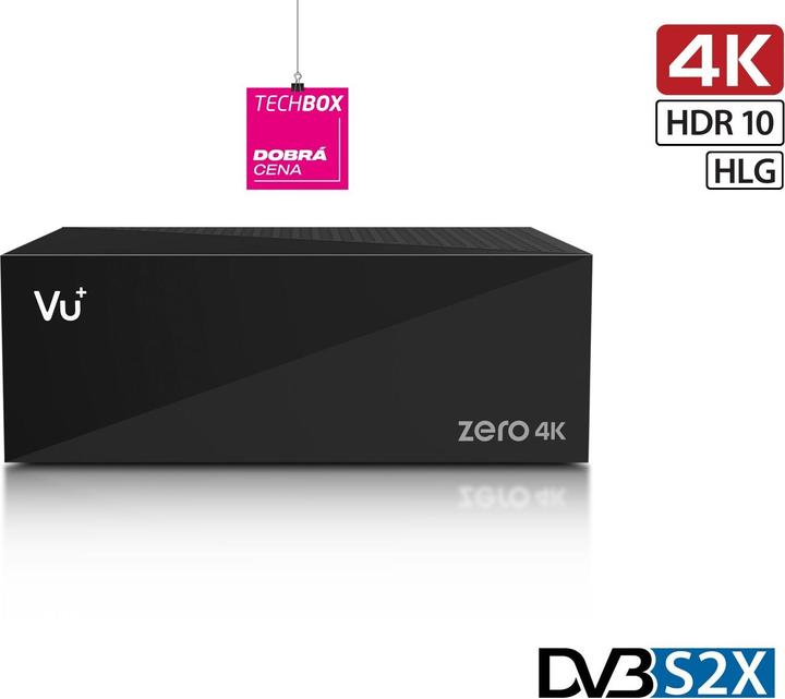 Actual product image Vu+ Zero 4K (DVB-S2X, CI Shaft)