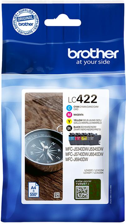 Produktbild Brother LC-422 (BK, C, M, Y)