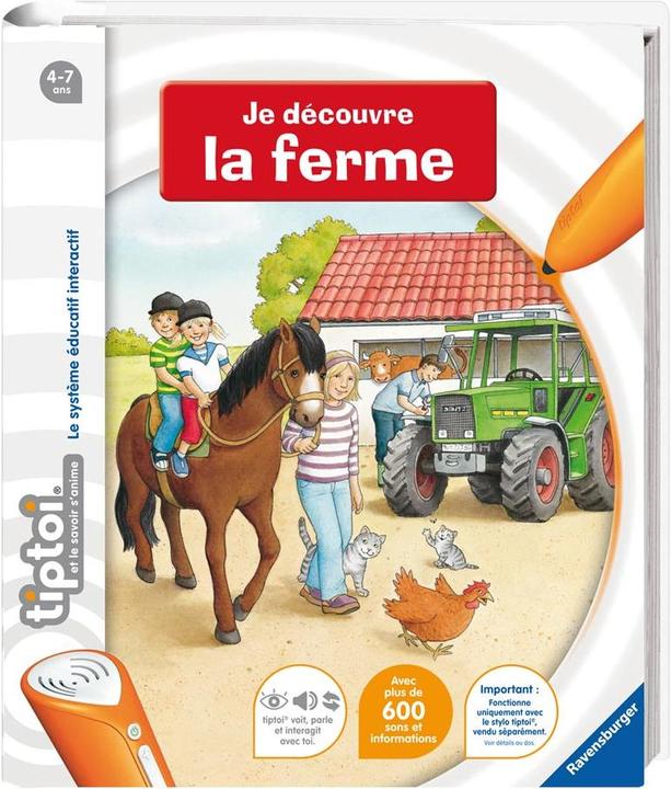 Image du produit tiptoi Je découvre la ferme