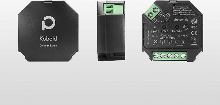 Actual product image Dresden Elektronik Phoscon Kobold Zigbee dimming actuator 400 W (Dimming actuator)