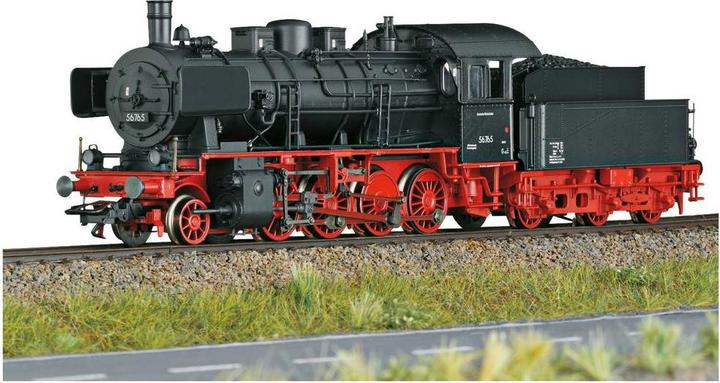 Actual product image Trix H0 22908 H0 DR Freight Train Steam Locomotive BR 56 (Track H0)