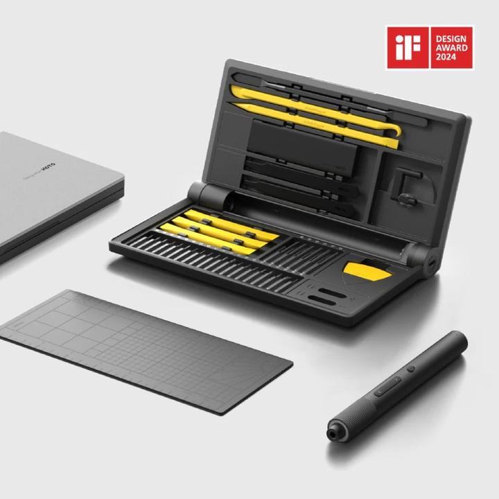 Productafbeelding Hoto Precisie schroevendraaierset pro QWLSD012 + elektronica reparatieset