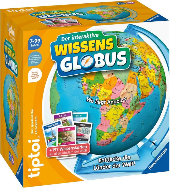 Image du produit tiptoi interakt. Globe de connaissances D (Allemand)