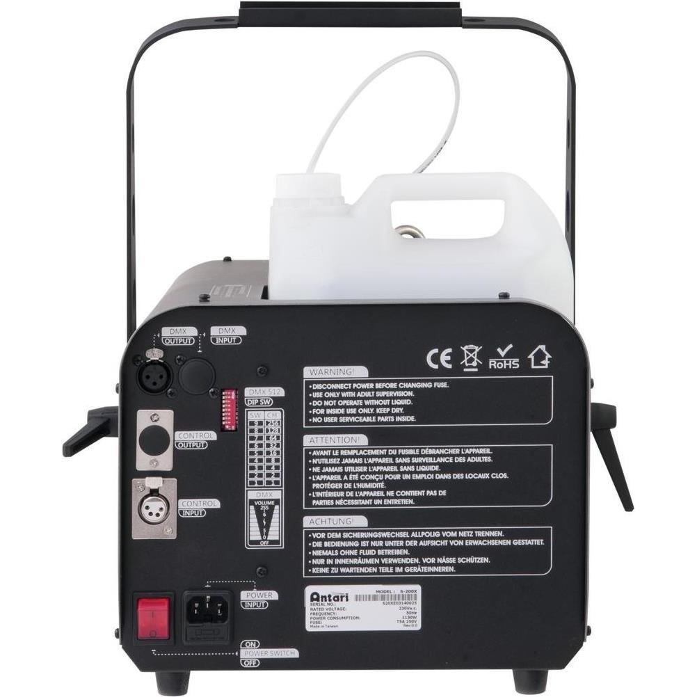 Thumbnail - Antari S200X geräuscharme Schneemaschine, Hazer