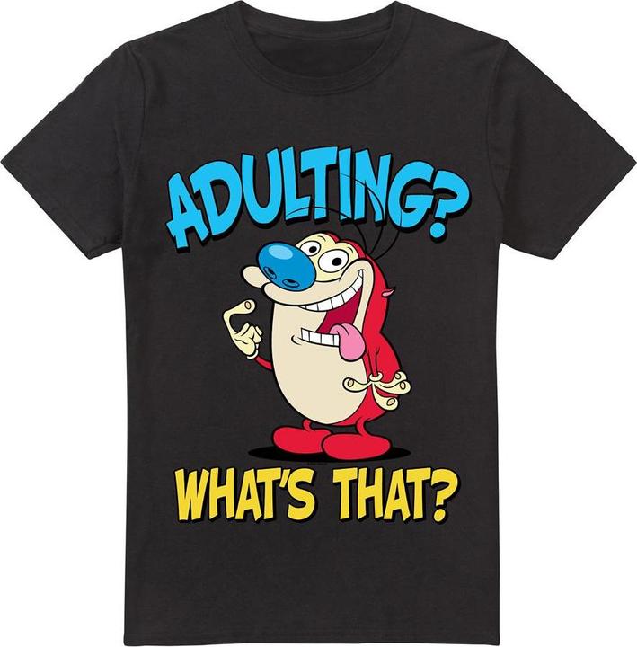 Ren & Stimpy Adulting 2 TShirt (S)