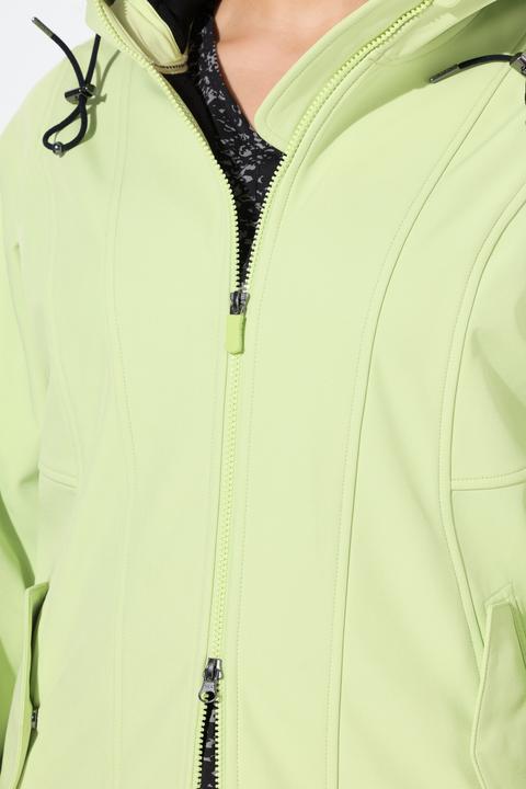 Produktbild Ulla Popken HYPRAR Softshelljacke, wasserabweisend, 2-Wege-Zipper (58)