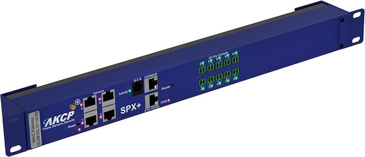Actual product image AKCP SensorProbeX+, 4 ports, 10 I/O
