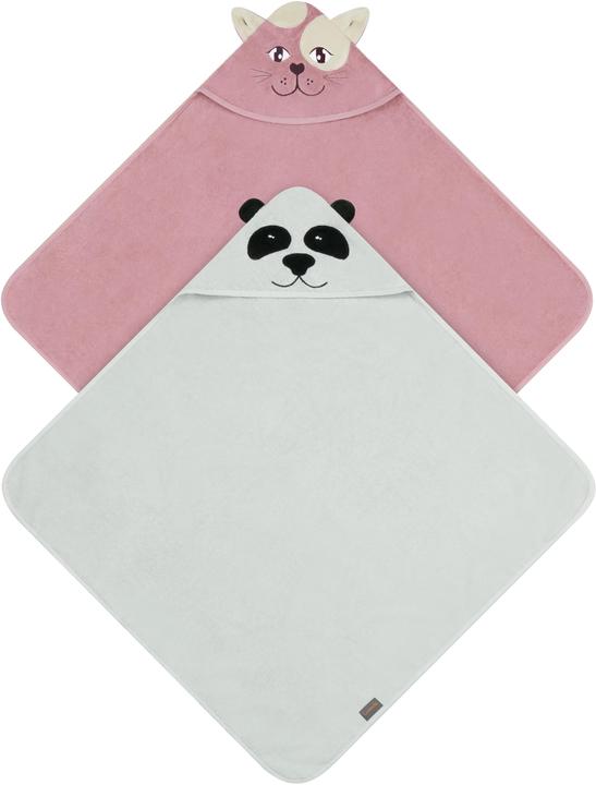 Normani 2x Baby Wickeltücher aus Bio-Baumwolle