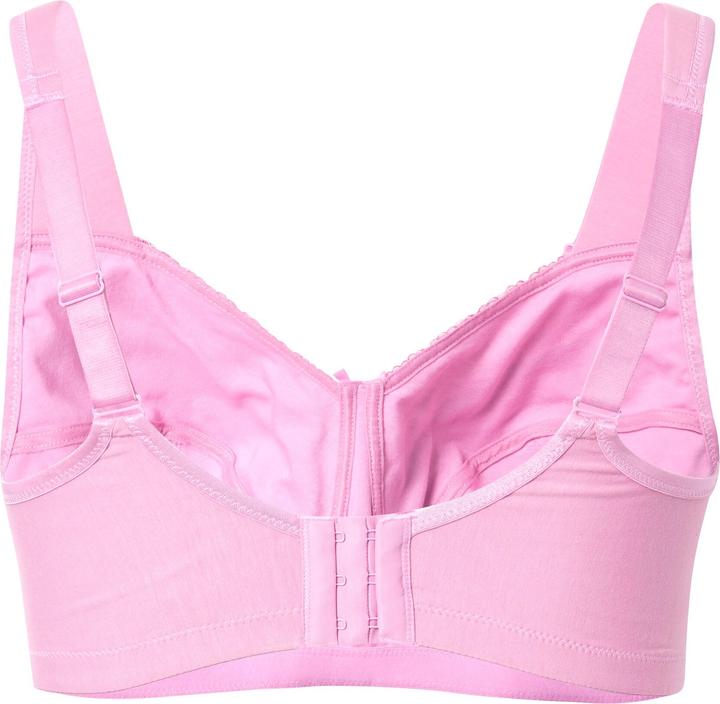 Produktbild Ulla Popken Entlastungs-BH, bügellos, Blüten/Herzspitze, Cup C - H (85 H)