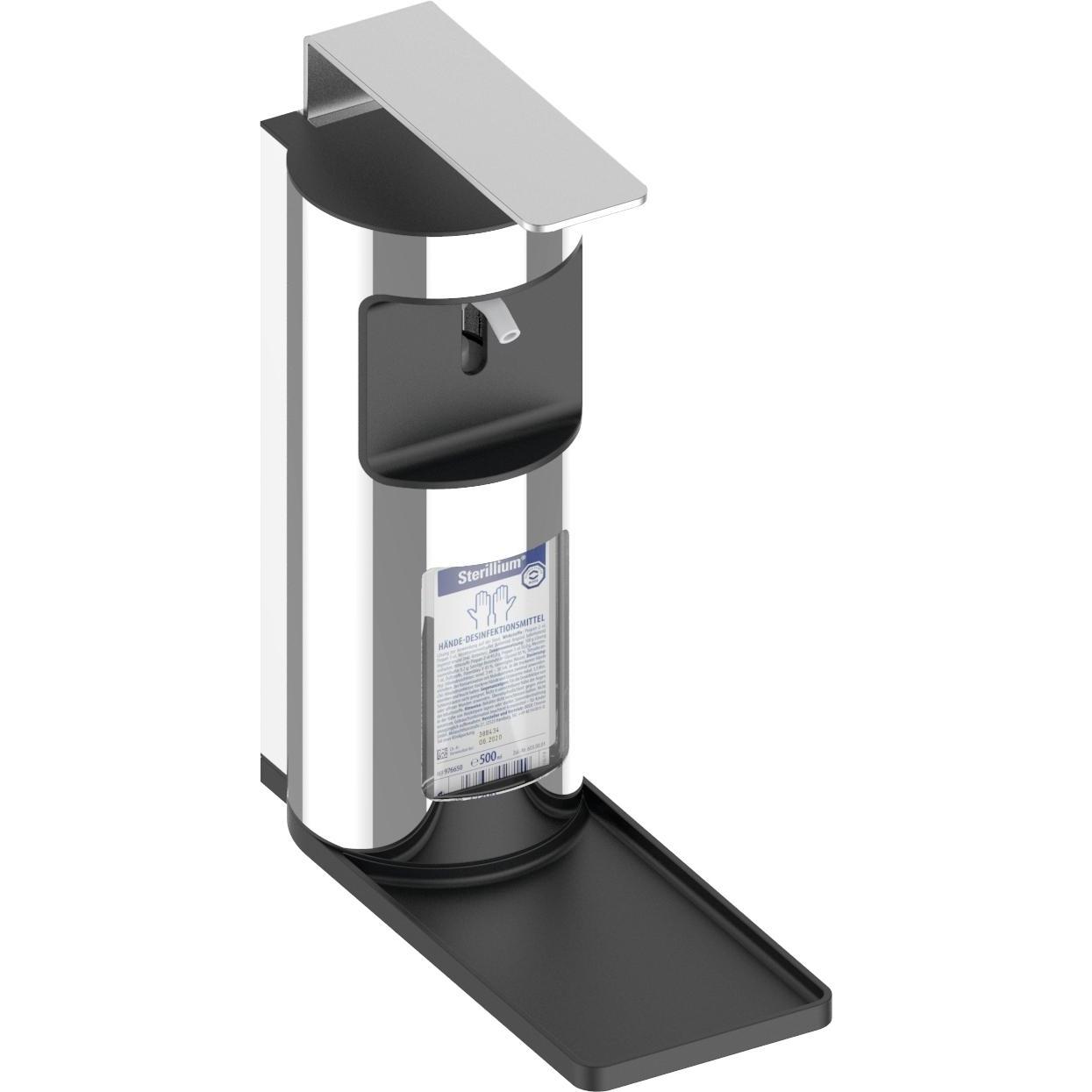 Keuco, Desinfektionsmittelspender, PLAN Desinfektionsmittelspender für Flüssigseife und Flüssigdesinfektion, 1100ml, mit...