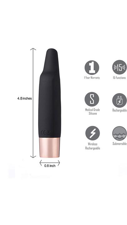 Image du produit Maia Toys ASPEN 15-Function Rechargeable Wireless Tip Vibrator