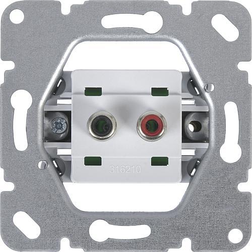 Panasonic WDTM05602NCEU1 Plus 55 loudspeaker socket outlet insert