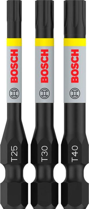 Actual product image Bosch Professional Zubehör PRO Torx Impact Bit, T25, T30, T40, 55 mm, 3 pcs.