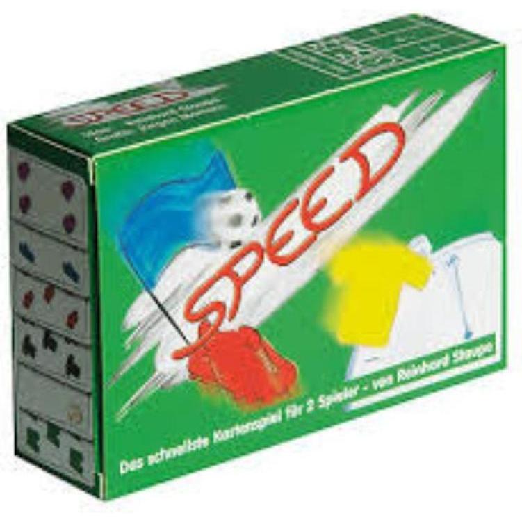 Adlung-Spiele ADL60448 - Speed Football - Kaartspel (GB, DE, FR, IT), voor 2 spelers, vanaf 6 jaar (Duits, 2 Spelers)