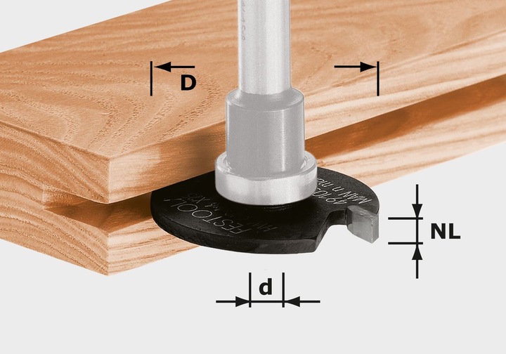 Produktbild Festool Scheibennutfräser HW D40x3,5