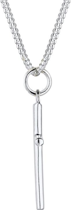 Image du produit Elli Collier Croix de base Confirmation Communion 925 argent (Argent sterling 925, 45 cm)