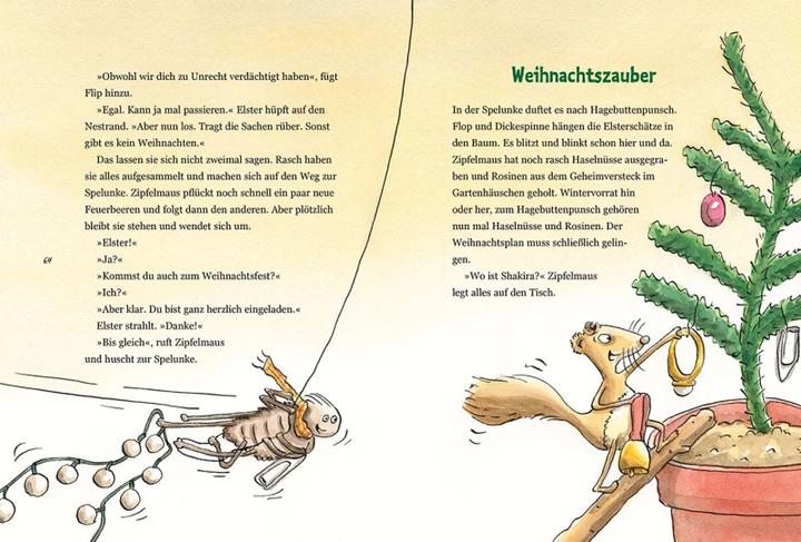 Produktbild Zipfelmaus und der wunderbare Weihnachtsplan (Deutsch, Ina Krabbe, Uwe Becker, 2018)