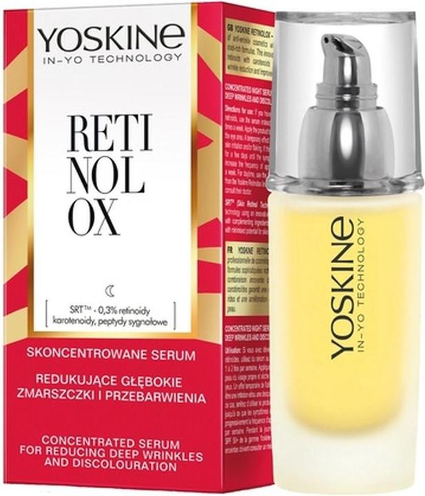 Yoskine Retinolox Konzentriertes Nachtserum zur Reduzierung von tiefen Falten und Verfärbungen (30 ml)