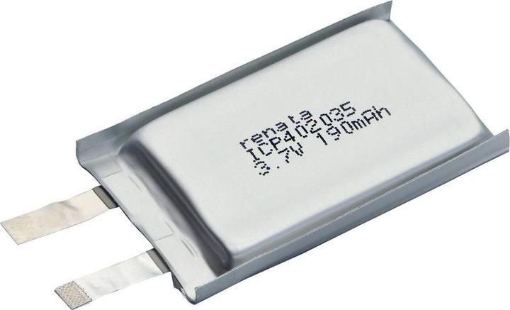 Produktbild Renata Spezial-Akku Prismatisch Flach (3.70 V, 195 mAh)