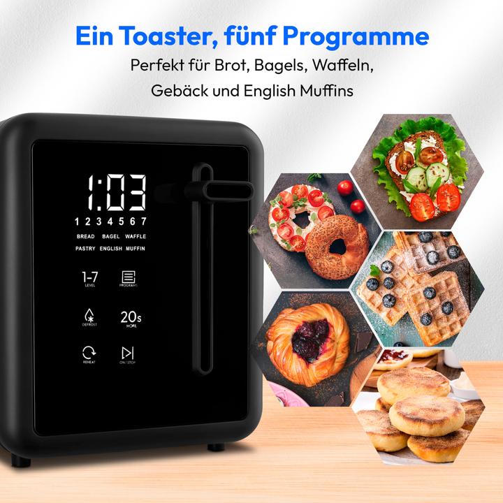 Produktbild Medion Life MD12103 Toaster schwarz
