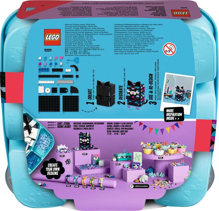 Produktbild LEGO Geheimbox Katze (41924, LEGO Dots)