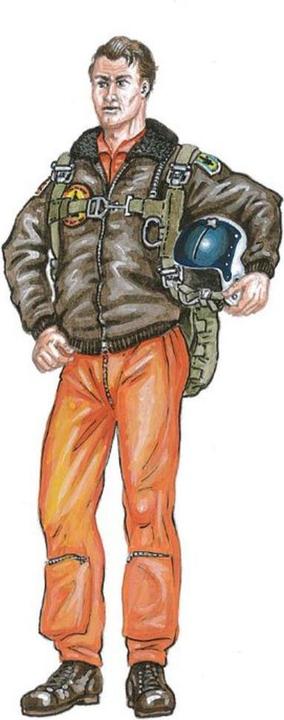 Actual product image Plus Model Pilot F-106 Delta Dart