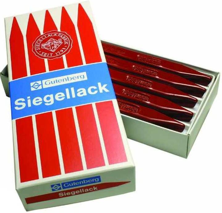 Produktbild Gutenberg Siegellack Postlack, zinnoberrot